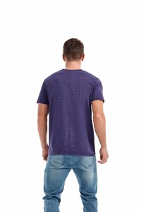 Camisetas de Cuello en V Ajustadas para Hombre, Camiseta de Manga Corta con Cuello en V de Alta Calidad, 100% Algodón - Product Image 6