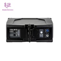 Sistem Speaker Line Array Aktif HDL 10A Dual 8-inci, Loudspeaker Audio Profesional untuk DJ dan Penguatan Suara