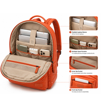 Sac à dos matelassé sport pour femmes et hommes, sac de voyage plissé ondulé, sac à dos léger rembourré, grande capacité pour les essentiels