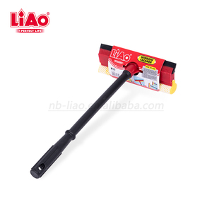 Squeegee per Finestre LiAo a Doppia Faccia con Manico in Plastica Nera per Pulizia di Porte in Vetro e <span class=keywords><strong>Auto</strong></span> - Product Image 6