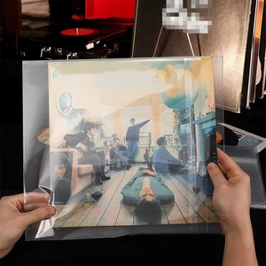 Nouveauté : Étui extérieur transparent en vinyle OPP de 12 pouces, auto-adhésif, antistatique, pour le rangement des disques vinyles sur tourne-disque à domicile - Product Image 5