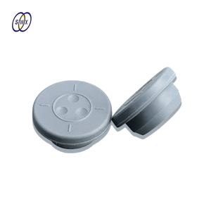 Divers bouchon en caoutchouc gris butyle personnalisé bouchon en caoutchouc utilisé pour la petite bouteille en verre flacon en verre récipient en verre pharmaceutique - Product Image 2