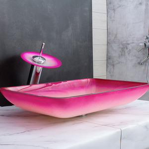 <span class=keywords><strong>Lavabo</strong></span> de mano de vidrio templado <span class=keywords><strong>rosa</strong></span> al por mayor de China, <span class=keywords><strong>lavabo</strong></span>, artículos sanitarios, <span class=keywords><strong>lavabo</strong></span> de baño - Product Image 5