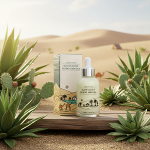 TREEANNSEA AGAVE CACTUS DESERT AMPOLLA Hecho en Corea Energy Active calmante cabina tripulación suero esencia desierto deshidratación - Product Image 2