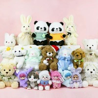 EN STOCK Vente en gros Peluche personnalisée douce, mignonne et kawaii, en forme d'animal, de dessin animé, de fruit ou de plante, pour machine à griffes