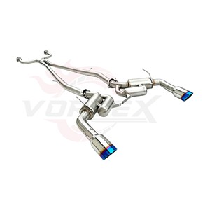 Sistema de Escape Catback de Acero Inoxidable de Alto Rendimiento Vortex para Infiniti Q60 2.0T 2017-2022, Tubo de Escape Doble para Automóvil - Product Image 2
