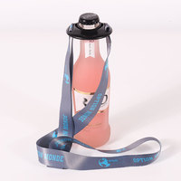 Wasser flaschen halter Hals Lanyard mit Oem Logo Print