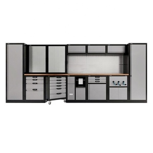 Nhà để xe hệ thống tủ công cụ hệ thống quản lý thép làm việc băng ghế dự bị với ngăn kéo - Product Image 2