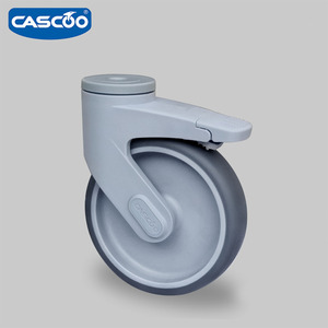 CASCOO 5 "Trolley Wheel Hersteller Swivel Medical Castor Wheels Krankenhaus bett <span class=keywords><strong>Caster</strong></span> - Product Image 4