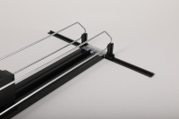 Réfrigérateur automatique en plastique de supermarché alimentation automatique plateau à ressort poussoir à cigarettes plateau de resposteria gravité rouleau glisse