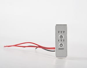 Model tombol tekan persegi 30MM 3 warna, rak handuk panas elektrik, sakelar kontrol temperatur dengan 3 tingkat pemanas dan 3 pengatur waktu - Product Image 3