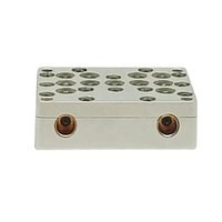 Filtre de cavité passe-bande RF en aluminium Ku/Ka à bonne réjection, spécifications personnalisées, fourni par l'usine