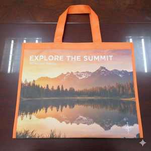 Bolsa de Mano de Polipropileno Reciclado con Logotipo Personalizado, Bolsa de Compras y Supermercado Reutilizable, Impermeable y No Tejida - Product Image 4