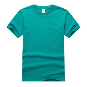 เสื้อยืดคอกลมแขนสั้นผ้าฝ้าย 100% พิมพ์ลายตามสั่ง ออกแบบโลโก้ OEM สำหรับผู้ชาย - Product Image 1