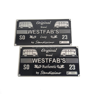 Cartes de visite en métal personnalisées, bon marché, de haute qualité, artisanat en métal, plaque de nom en métal pour l'université - Product Image 5