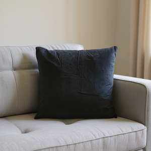 หมอนกำมะหยี่ดัตช์ 45*45 สีดำ Cojin Terciopelo หมอนรองนั่งและหมอนอิงสุดหรู - Product Image 3