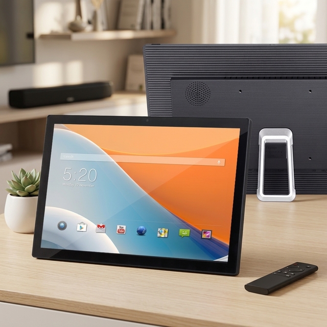 15.6 Inch Android Tablet Wall Mount LCD Advertising Display Touch Screen RK3576S Android 14 Digital Signage Tablet
