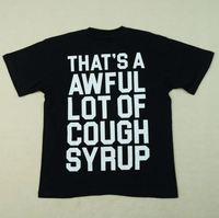 T-shirt classique 'Ceci est un énorme paquet de sirop pour la toux' de haute qualité 100% coton avec capacité de numérisation réfléchissante