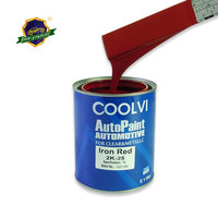 Peinture automobile rouge fer 2K de haute qualité pour voitures et véhicules utilitaires – Marque Acrylic Resin Spray