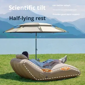 नया आगमन आधुनिक डिजाइन स्वचालित इलेक्ट्रिक लैनिंग एयर चेयर इनडोर और आउटडोर सुविधाजनक उपयोग इंफ्लेटेबल सोफा - Product Image 5