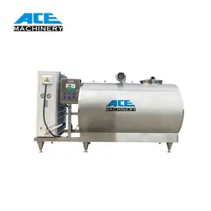 Cooler Machinery Car Reception Insulated Heating Bulk Vertical Storage Cooling Agitator Milk Tank