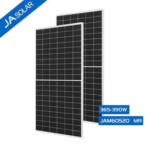 Panneau solaire monocristallin JA 400-460W 520-720W Centrale électrique Multimètre Inmetro N-Type HJT Couvercle frontal verre demi-cellule PERC - Product Image 2