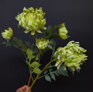 <span class=keywords><strong>Flores</strong></span> <span class=keywords><strong>Artificiales</strong></span> de Dalia de Látex con Diseño Realista, para Bodas, Navidad, Graduaciones, Día de la Madre, Decoración del Hogar - Product Image 6