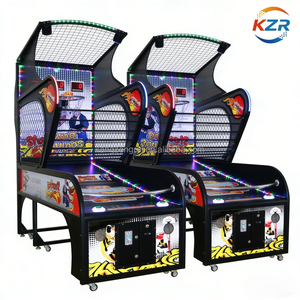 Machine de <span class=keywords><strong>basket</strong></span>-ball pliable de <span class=keywords><strong>luxe</strong></span> - équipement de divertissement pour adultes avec fonction de divertissement à monnayeur - Product Image 6