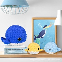 Kit de Crochet Dinosaure en Fil Fait Main pour Débutants et Adultes - Amigurumi Adorable avec Modèles Écrits et Tutoriels - Cadeau d'Anniversaire