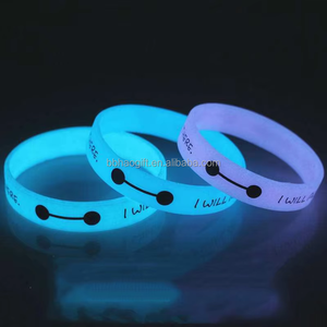 Blue Glow-in-the Dark Silicone Wristband Basketball Sports Silicone Wristband With Factory Custom logo Hot Sale Product