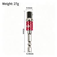 Dr. Clé à douille universelle réglable de qualité industrielle, finition satinée, carrée, entraînement 3/8 po, 10 mm-19 mm, pour réparation OEM 1