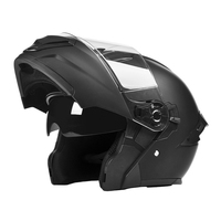 Casque de moto modulable intégral à visière rabattable en ABS, prix d'usine, nouveau, avec double visière, toutes saisons