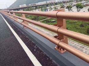 衝突防止柵中国メーカー高速道路橋衝突防止ガードレール景観 - Product Image 5