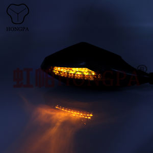 Rétroviseurs de moto avec clignotants pour KAWASAKI <span class=keywords><strong>NINJA</strong></span> 6R 9R 650R 250R 636 YAMAHA YZF R1 R6 R6S / <span class=keywords><strong>SUZUKI</strong></span> GSXR 600K 5 750 <span class=keywords><strong>1000</strong></span> - Product Image 5