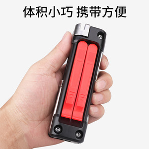 Kit d'outils de réparation de vélo multifonctionnel, jeu de clés mixtes en acier allié pour l'entretien des vélos et l'utilisation en extérieur - Product Image 3