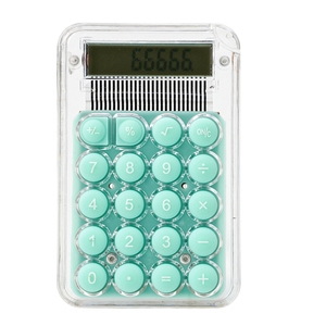 Chất Lượng Cao <span class=keywords><strong>Mini</strong></span> Máy Tính Xách Tay Trong Suốt Điện Tử Máy Tính Hàng Ngày Sử Dụng Nhỏ <span class=keywords><strong>8</strong></span> Chữ Số Tím Máy Tính - Product Image 1