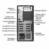 Nouveau en stock : Ordinateur tour Dell Pro QCT1250, processeur Intel Core i7-14700 de 14e génération, RAM DDR5, SSD NVMe M.2, PC de bureau professionnel performant