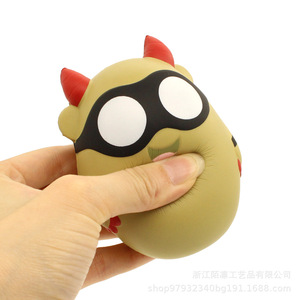 Eva Dinosaur <b>Squishy</b> Toy High Rebound Stress Relief Animal Cartoon Decor Gift For Kids 7-12 Years Unisex - Product Image 5