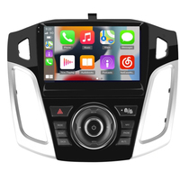 Écran tactile double 2 Din, lecteur vidéo GPS Android pour Ford Focus MK3 2012-2018, autoradio stéréo BT FM2USB avec 4gsim DSP