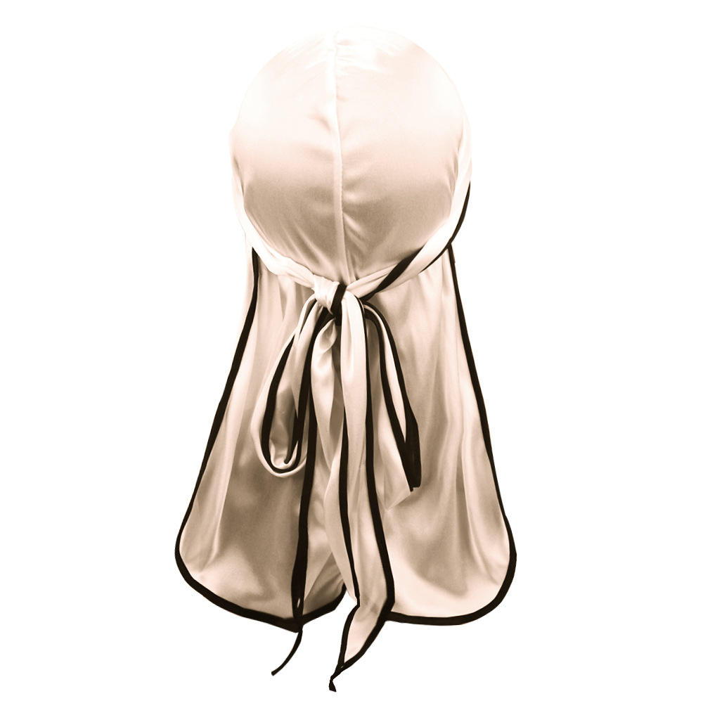 Beige avec bords noirs