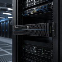 Stockage NAS tout flash Huawei OceanStor Dorado 2100 pour la mise partagée de fichiers des PME, le bureau à distance, la sauvegarde de données, NFS, CIFS, SMB, S3 Array