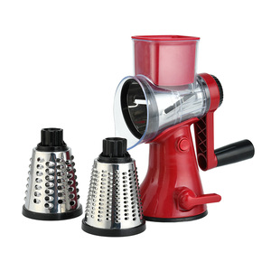 Rallador de zanahorias y verduras, picador de frutas, mandolina ajustable, cortador de patatas y frutas, rebanador y rallador de verduras - Product Image 1