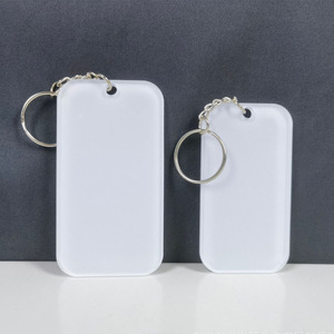 Nouveauté : <span class=keywords><strong>Porte</strong></span>-<span class=keywords><strong>clés</strong></span> en acrylique vierge pour transfert thermique par sublimation, impression DIY sur un seul côté, <span class=keywords><strong>porte</strong></span>-<span class=keywords><strong>clés</strong></span> en acrylique en vrac - Product Image 2