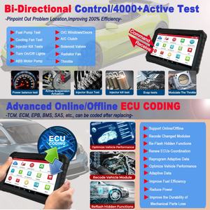 Alat Pemindai OBD2 Profesional Launch X431 PRO3S ELITE dengan Pengkodean <span class=keywords><strong>Program</strong></span> ECU dan Diagnostik Jarak Jauh PROG3 untuk BMW Audi Benz - Product Image 4