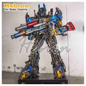 Statue de robot femme en métal léger, collection <span class=keywords><strong>2022</strong></span>, idéale pour la décoration intérieure et comme cadeau créatif - Product Image 3