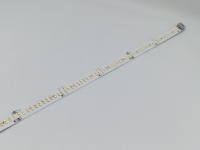 Carte source de lumière LED bicolore SMD2835 blanc chaud 2600-7000K led aluminium PcB light bar led module pour lumière linéaire