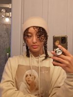 Bonnet Tricoté Uni à Revers Doux Unisexe pour Femme Homme, Bonnets de Pêcheur d'Hiver