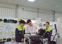 Factory Direct ZC Brand ZC-QCA01A 1 Year Warranty Vocational School Educational Equipment Metal Steel Automotive Training Test