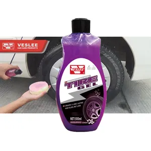 Gel bersinar ban mobil pencegahan pudar produk Detailing otomatis