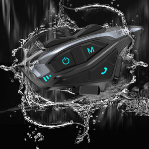 Casque d'interphone de vélo 8 cavaliers de haute qualité casque de moto de Moto casque étanche sans fil Bluetooth casque - Product Image 5